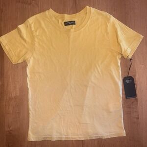 NEW Women's Michael Lauren Marigold Ombré Short Sleeve T-Shirt Size Small